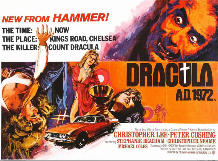 Dracula AD 1972 poster