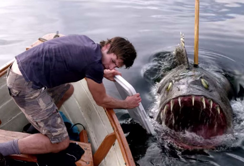 Here comes the fish!