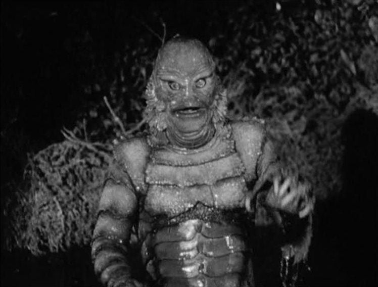 The Creature on land