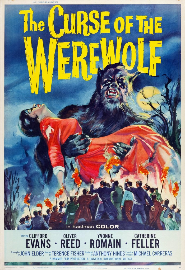 The Curse of the Werewolf poster
