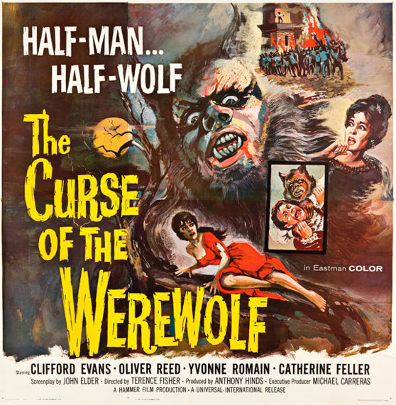 Curse of the Werewolf poster