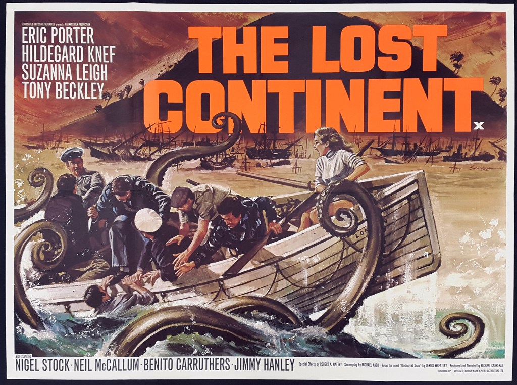 THE LOST CONTINENT poster