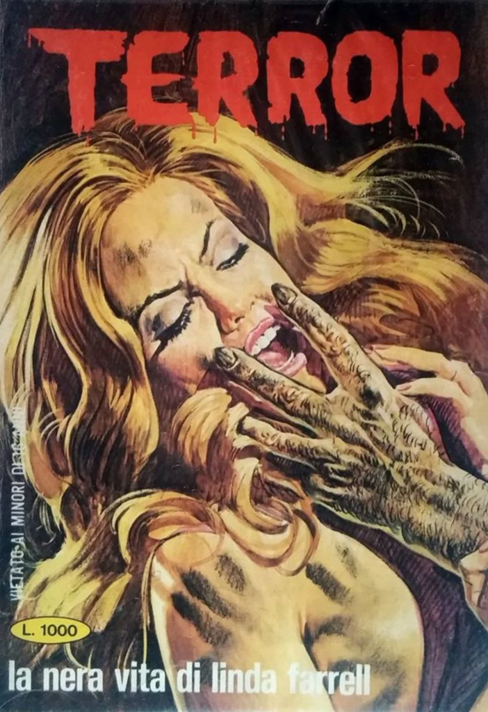 Terror comic cover