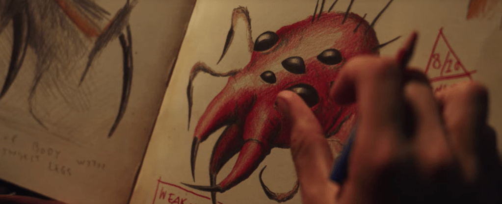 Drawing the ant monster