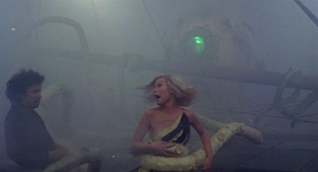 The octo-creature attacks