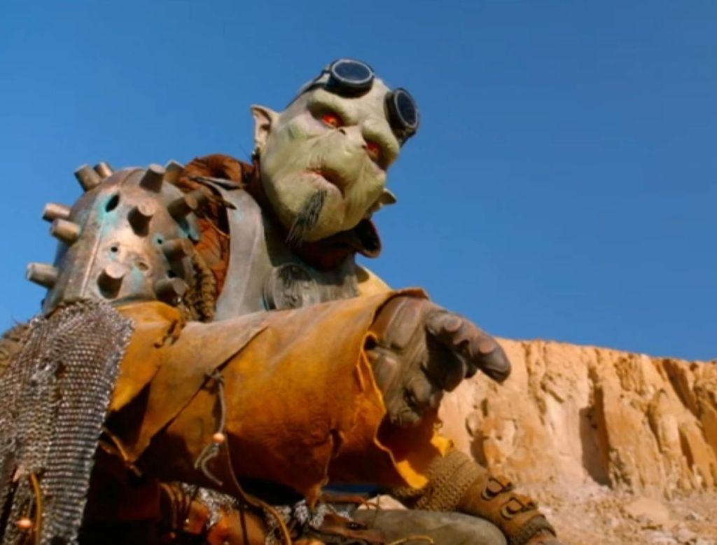 This alien dude was played by the director