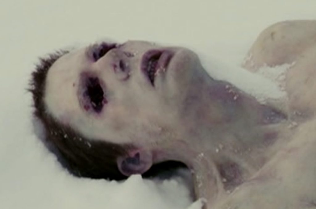 A body found in the snow...