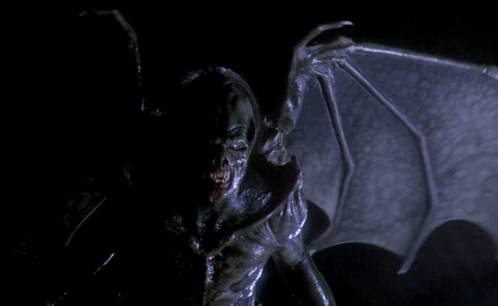 The creature has wings!