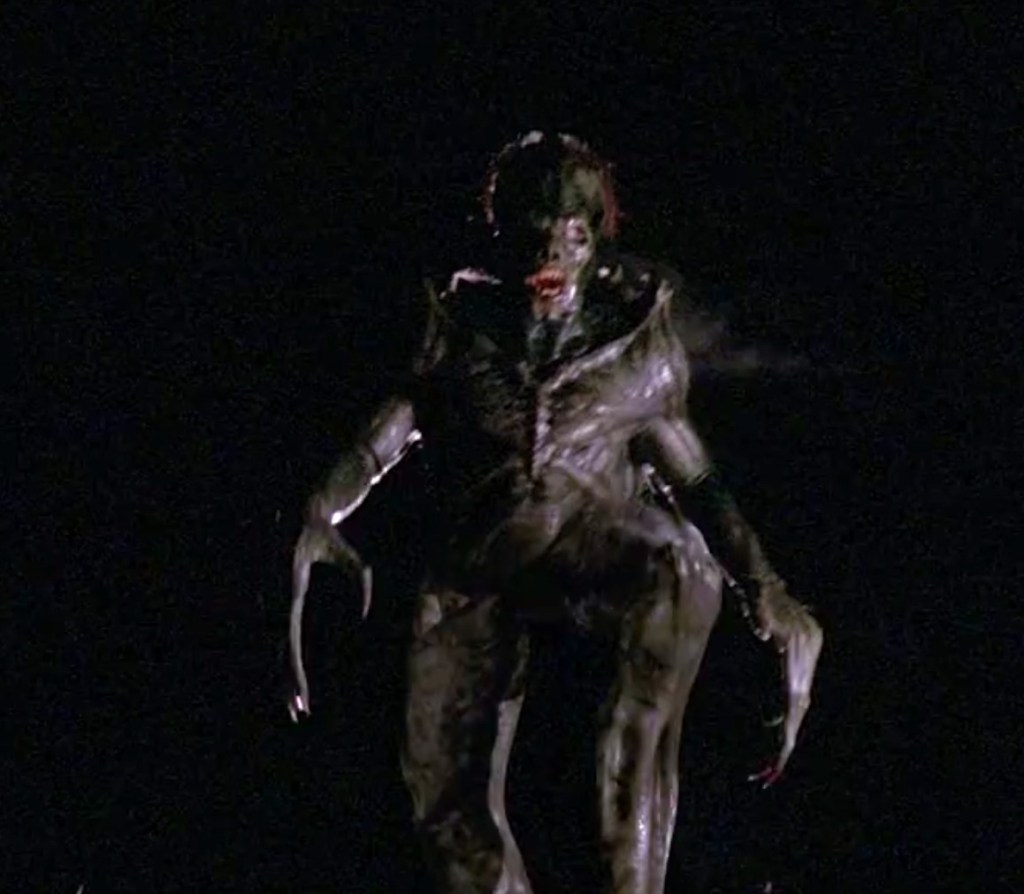 The monster approaches