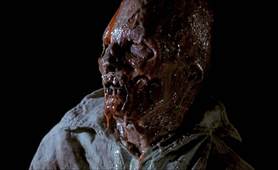 gloppy-faced melting man