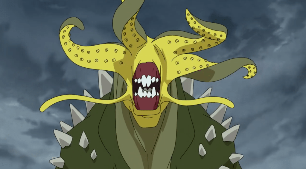 Attack of the tentacle-faced beastie!