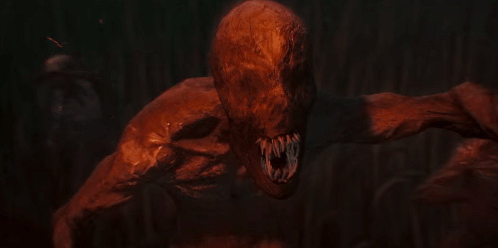 The creatures don't like fire