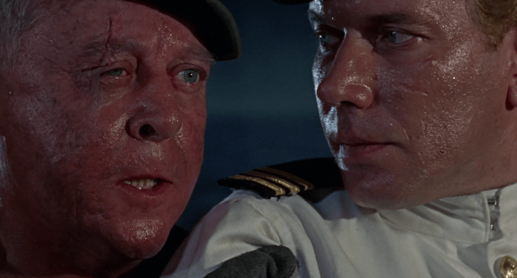 A very sweaty Michael Ripper gets mutinous