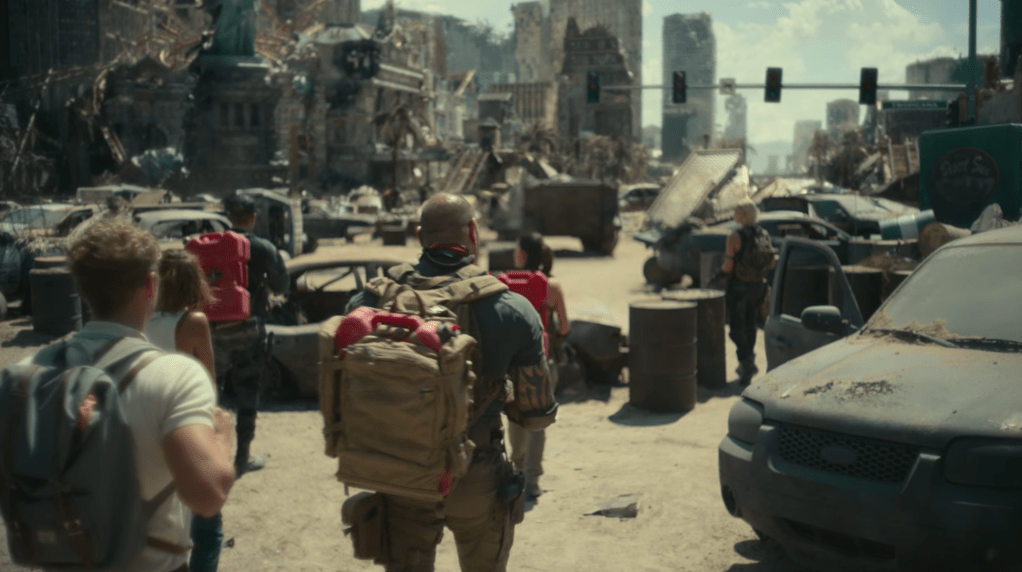 smashed-up Las Vegas