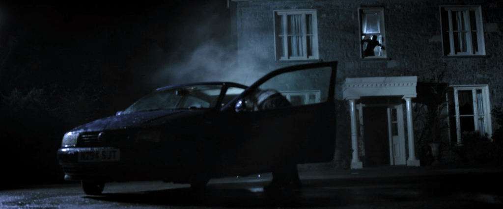 It's looking out the window!