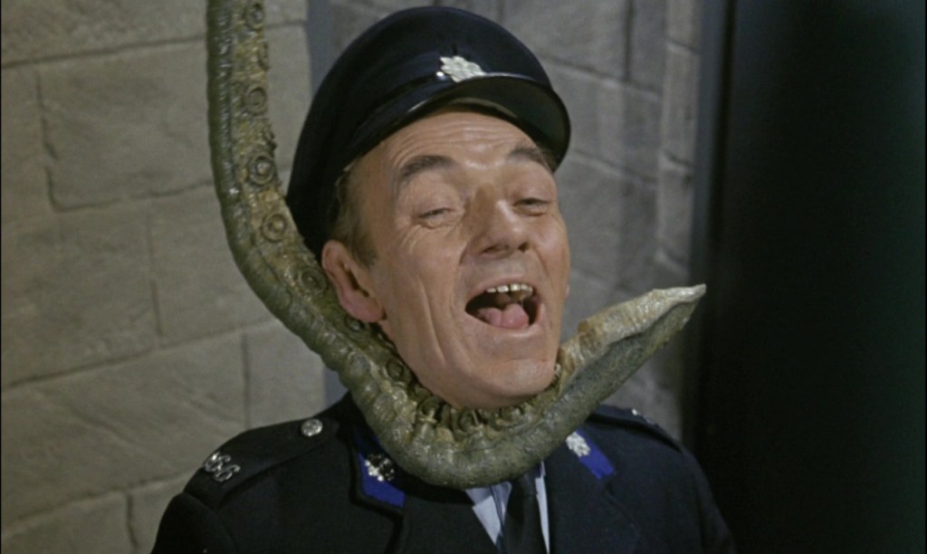 The local policeman becomes the next victim