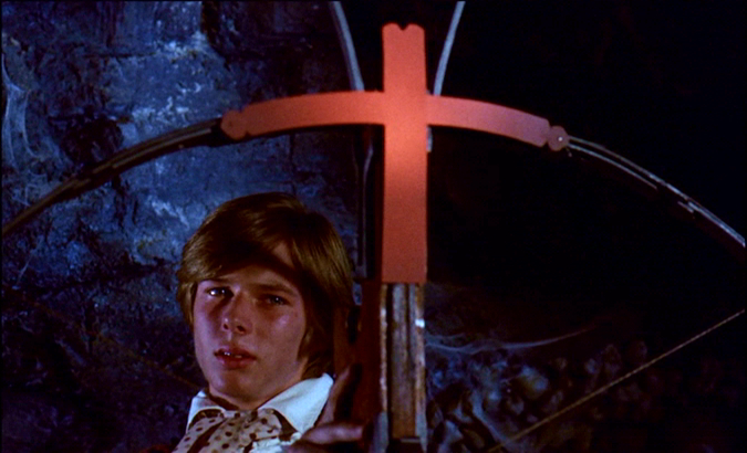 The crossbow is used as a cross