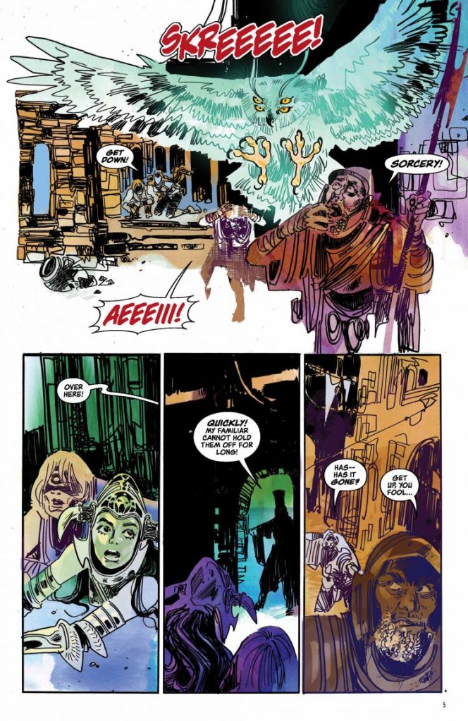 A spectral owl - with four eyes!