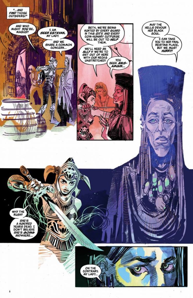 Beth meets the Templars