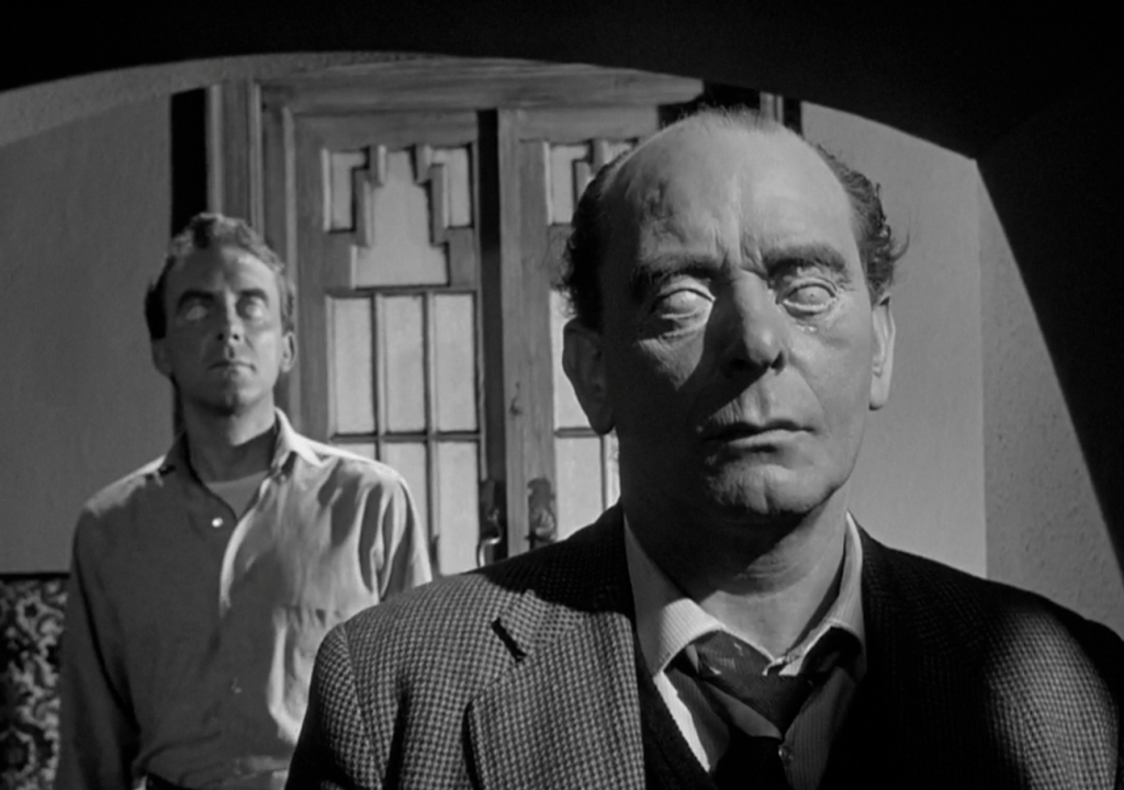 Blank-eyed victims return from the dead!