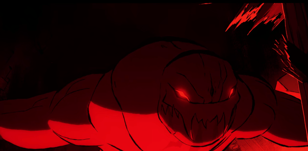 Toothy-faced monster