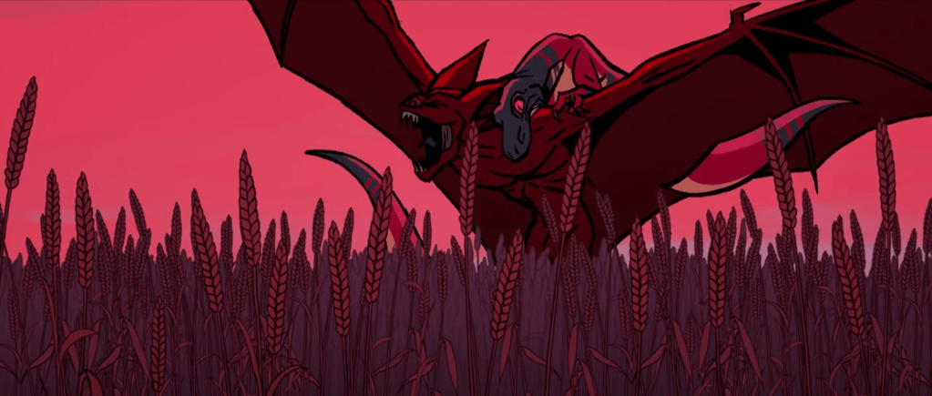 Raptors vs bat-monsters!