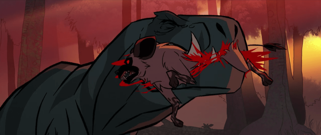 Fang joins in the action!