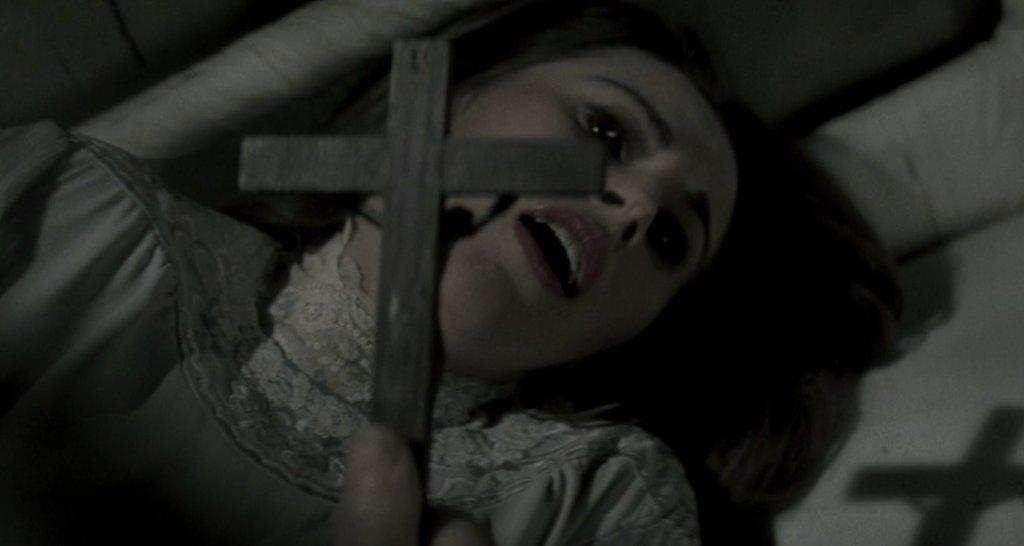 Lucy fears the cross