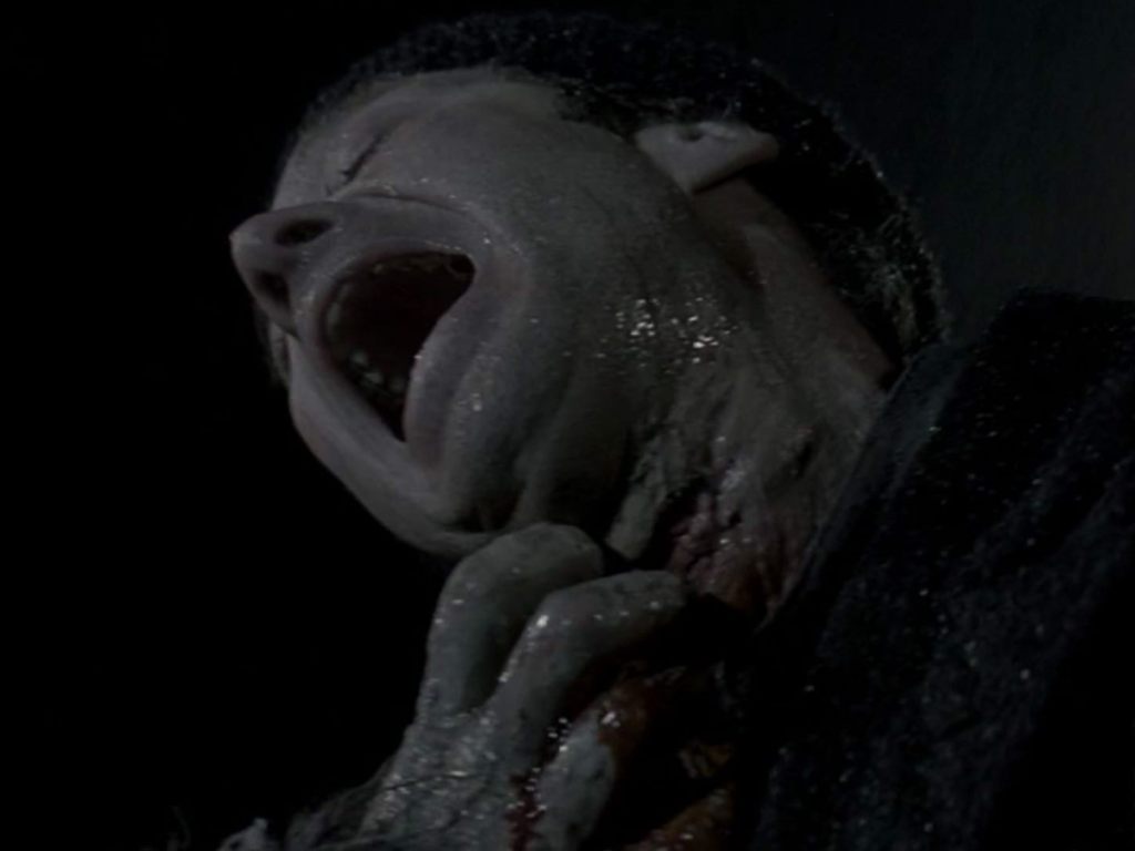 A sailor has his throat ripped out