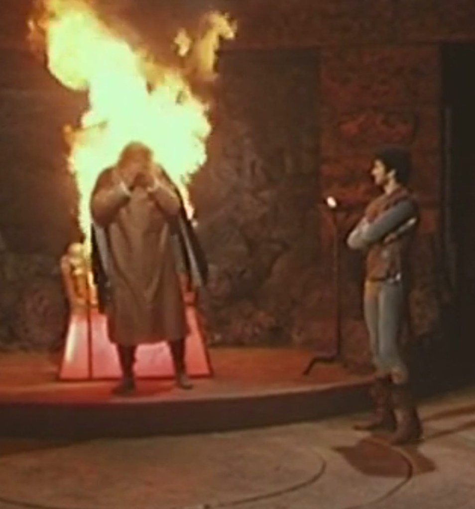 Anyone who is unworthy gets incinerated on the throne!