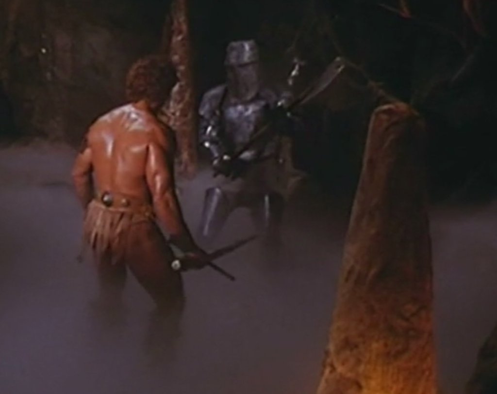 That suit of armour is empty!