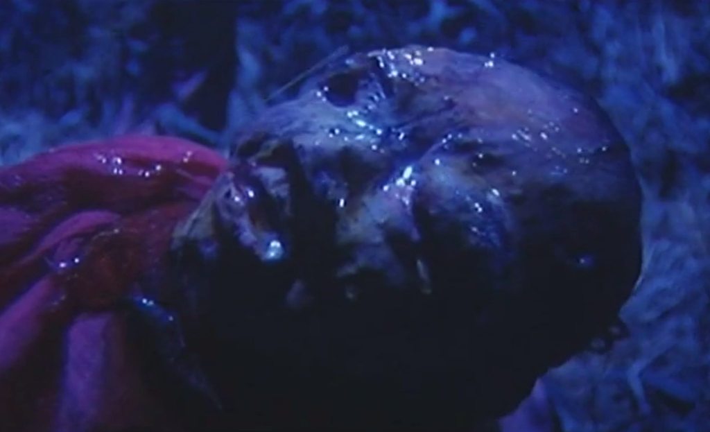 When the villain Mora is born he looks like this...