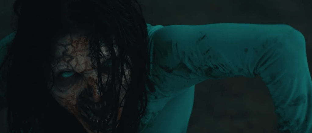 One of the characters goes very 'Evil Dead'...