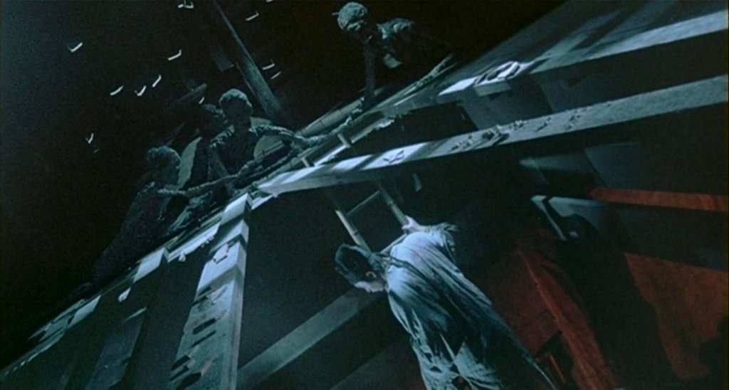 Another shot of the stop-motion corpses