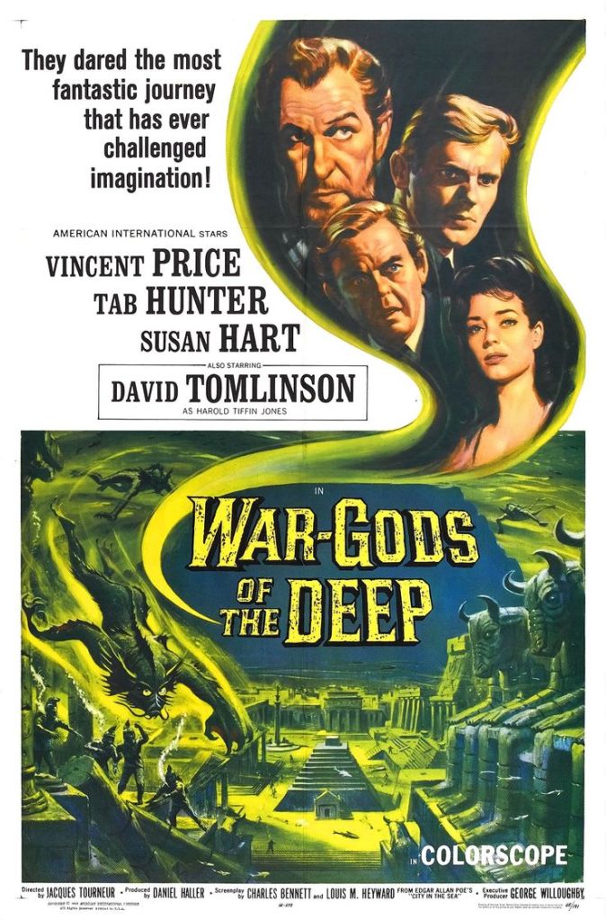 Released as WAR-GODS OF THE DEEP in the US