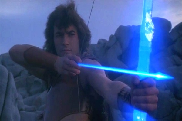 He's got a magic bow!