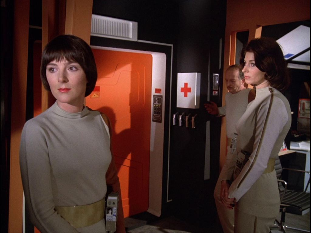 Professor Juliet Mackie, Doctor Darwin King and Doctor Monique Bouchere should not open the airlock...