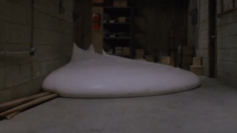 It's pouring straight at them!