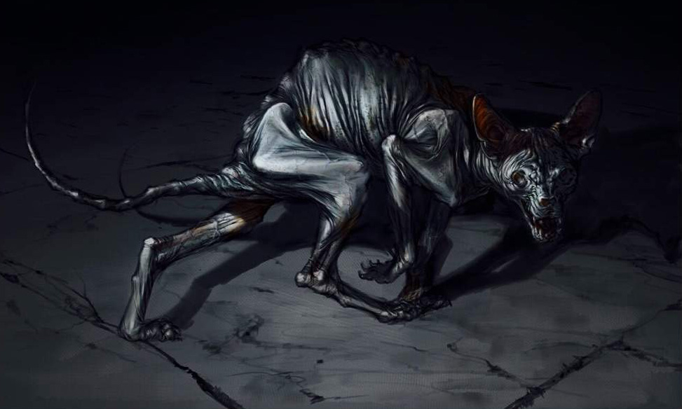 Another concept illo of a cat-critter