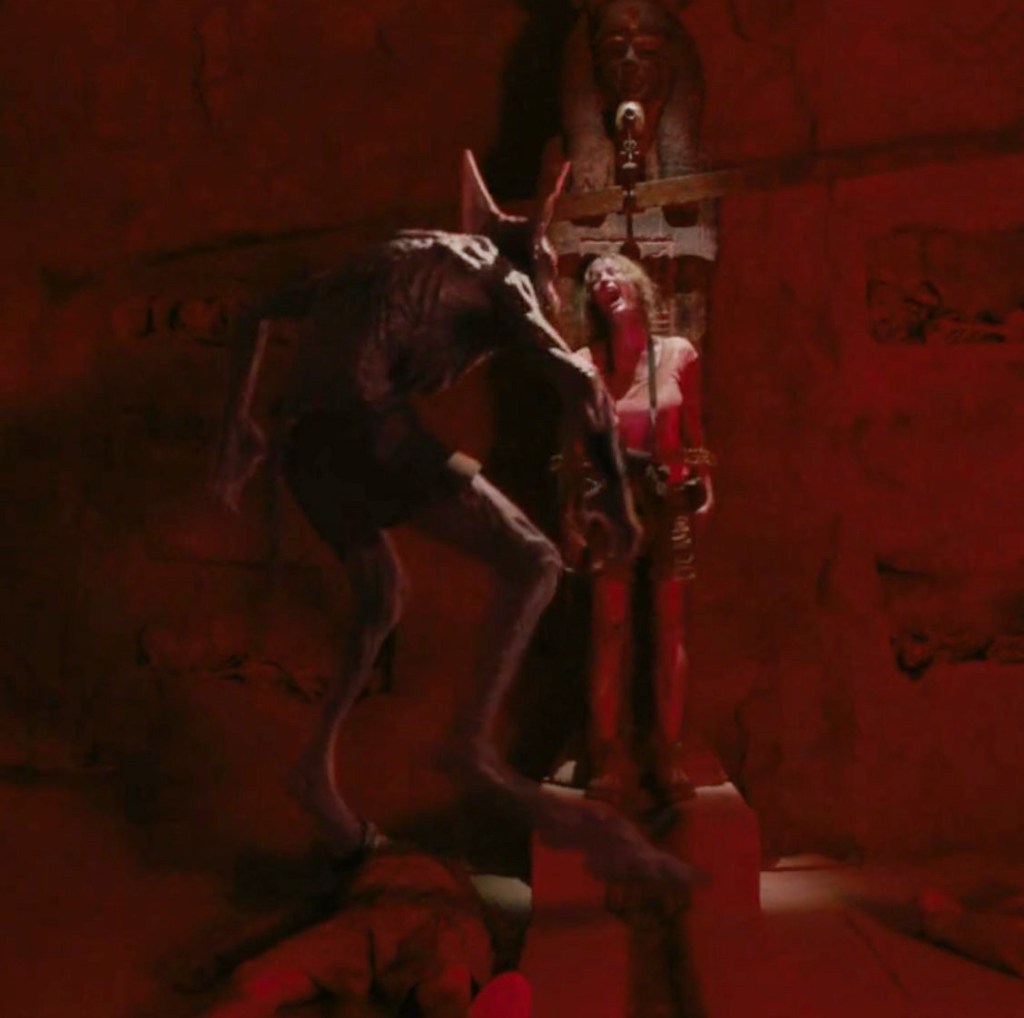 Anubis looms over another victim
