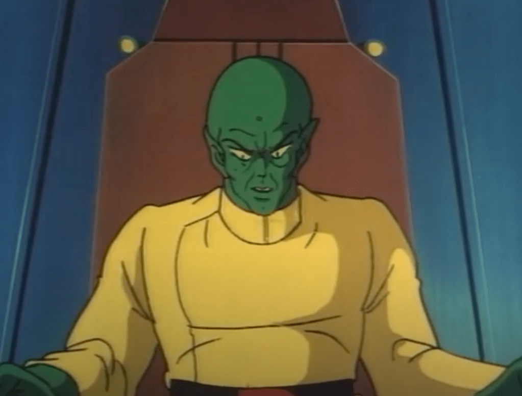 One of the aliens from Solar Adventure