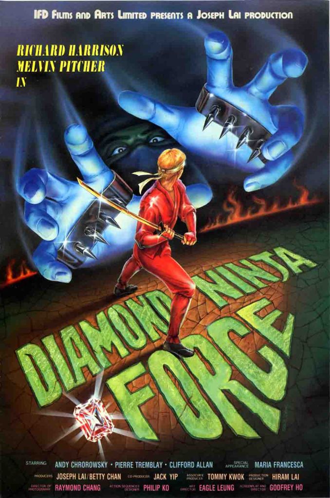 Ninja cut-and-paste flick that features a pesky female ghost