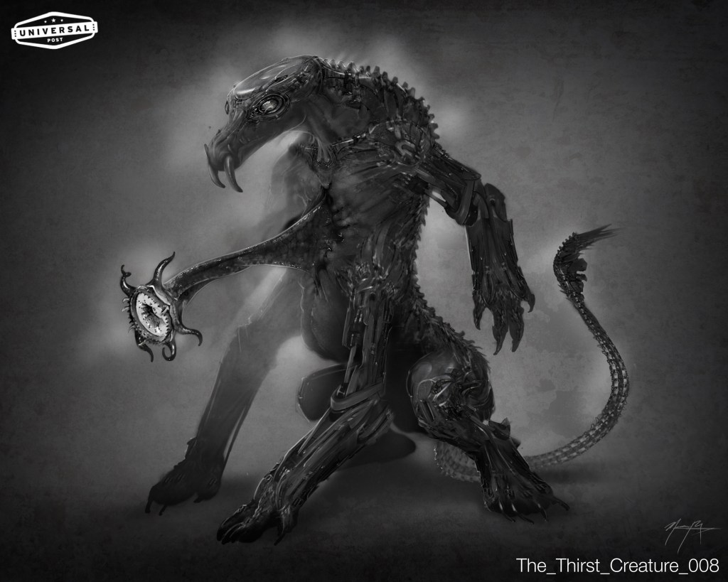 Shame the creature in the movie wasn't as cool as this original design