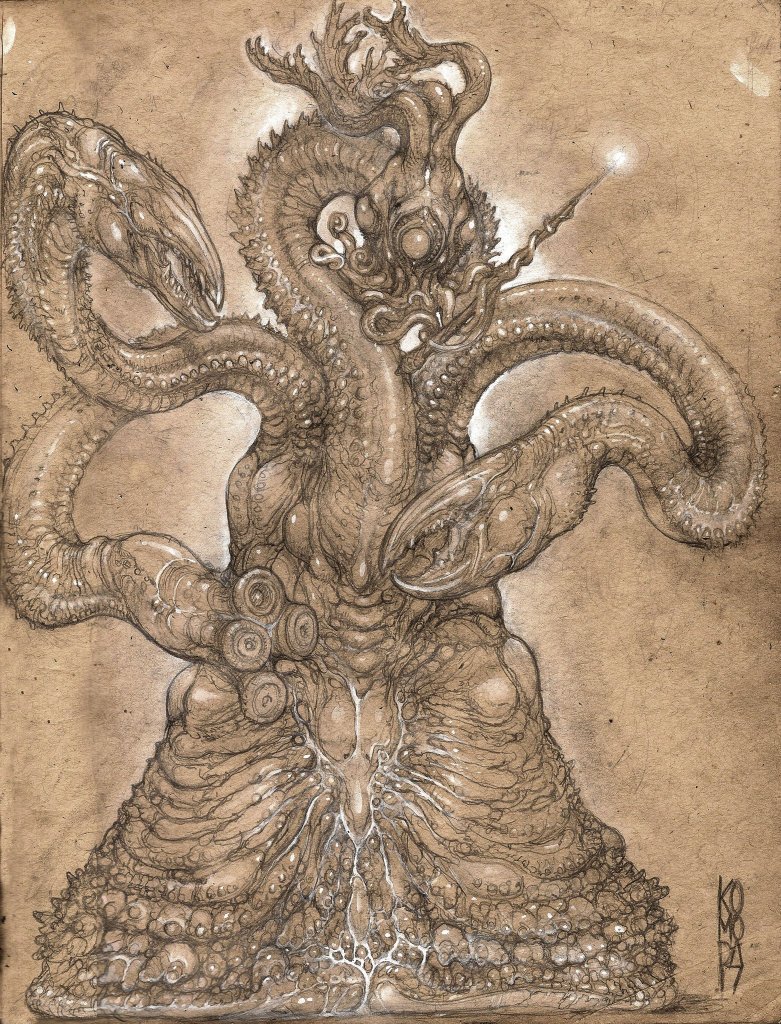 A Yithian drawing from 2017