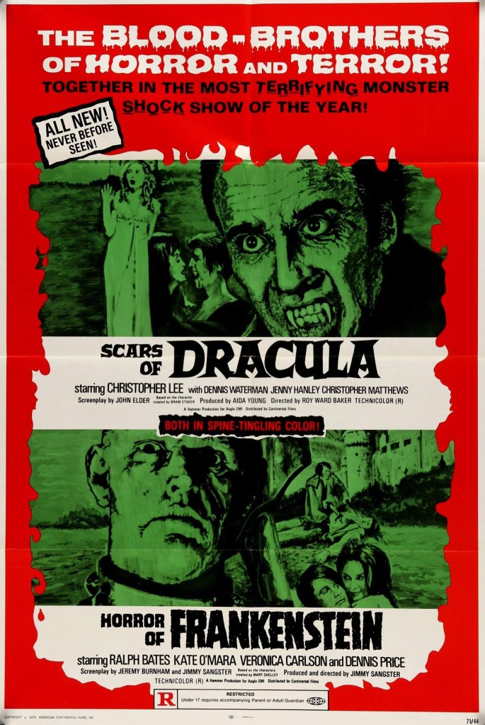 US double-feature poster