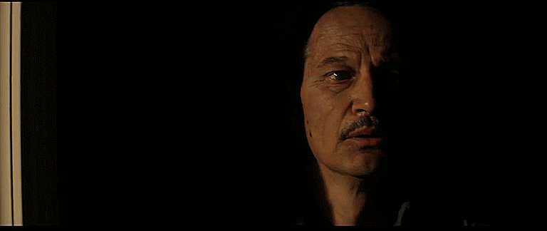 The blind vet goes into the shadows