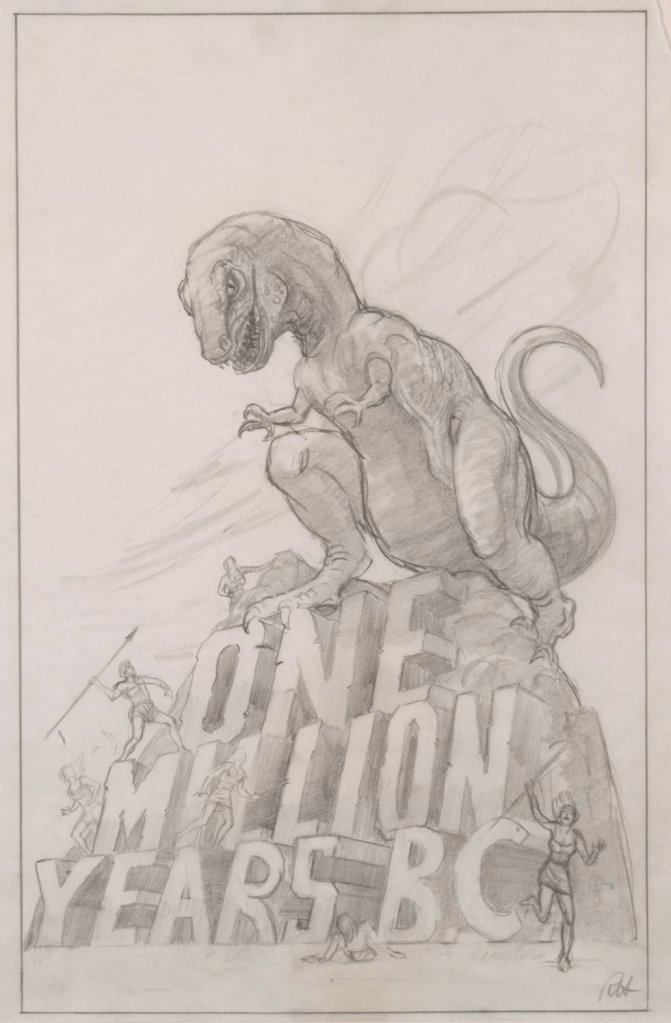 Ray emphasises the dinosaur in his design!