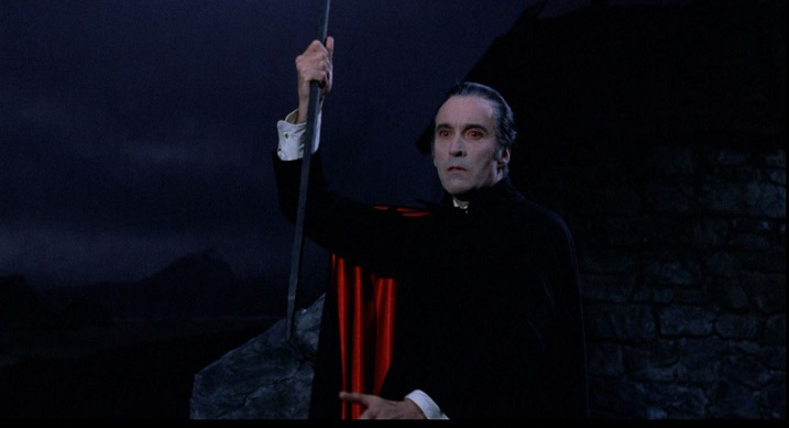 Dracula during the film's finale...