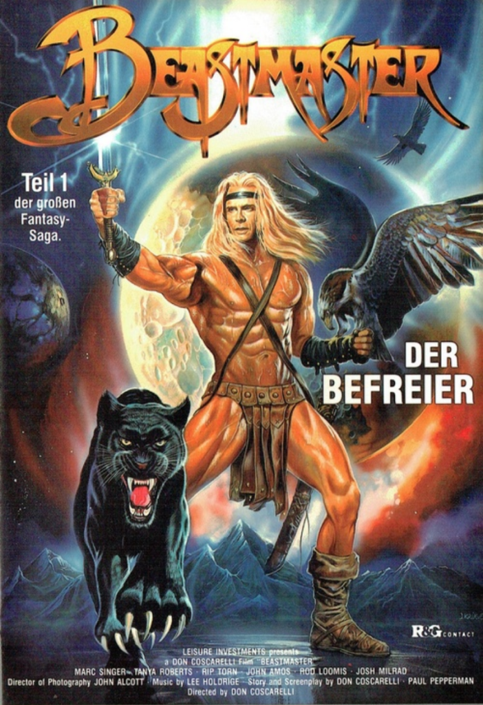 German VHS cover art