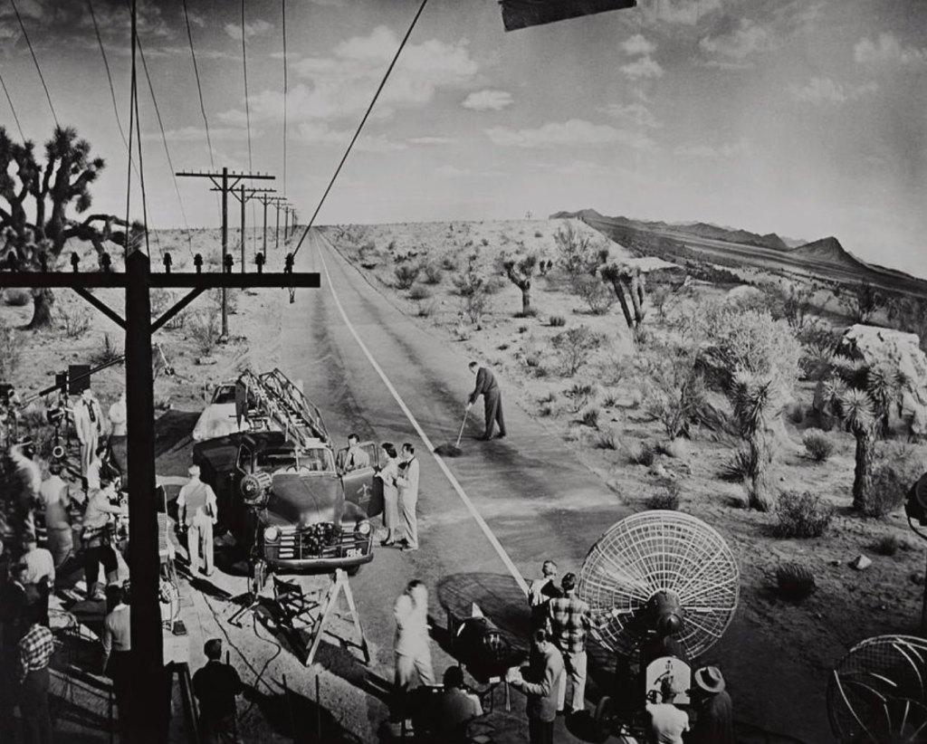 I love this shot of one of the sets!